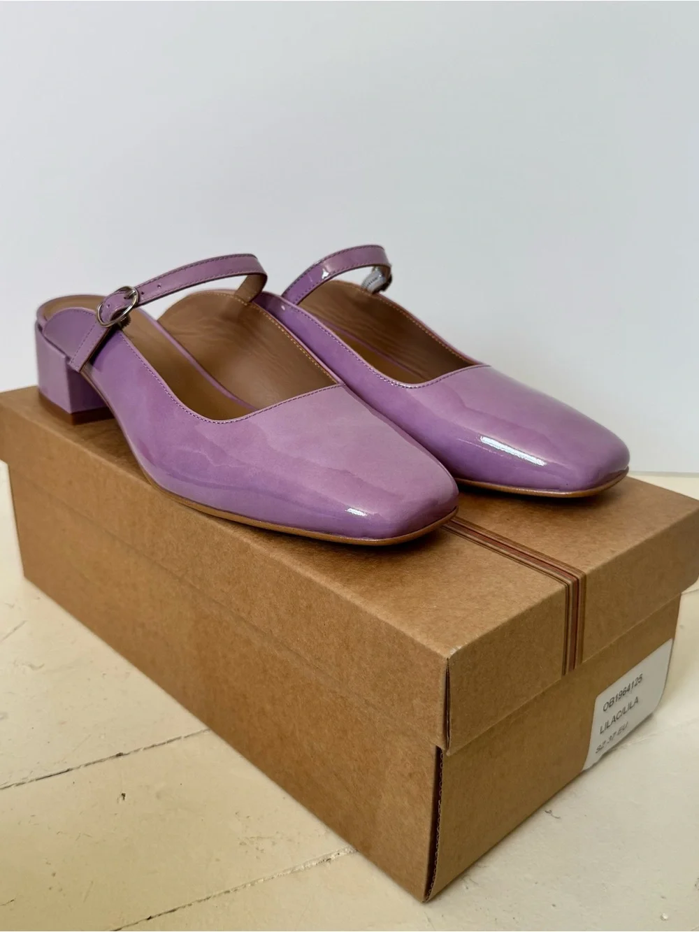 Anthropologie Maeve Mary Jane Mule Heels - Picture 5 of 5